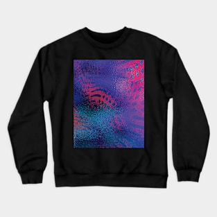 leopard splash Crewneck Sweatshirt